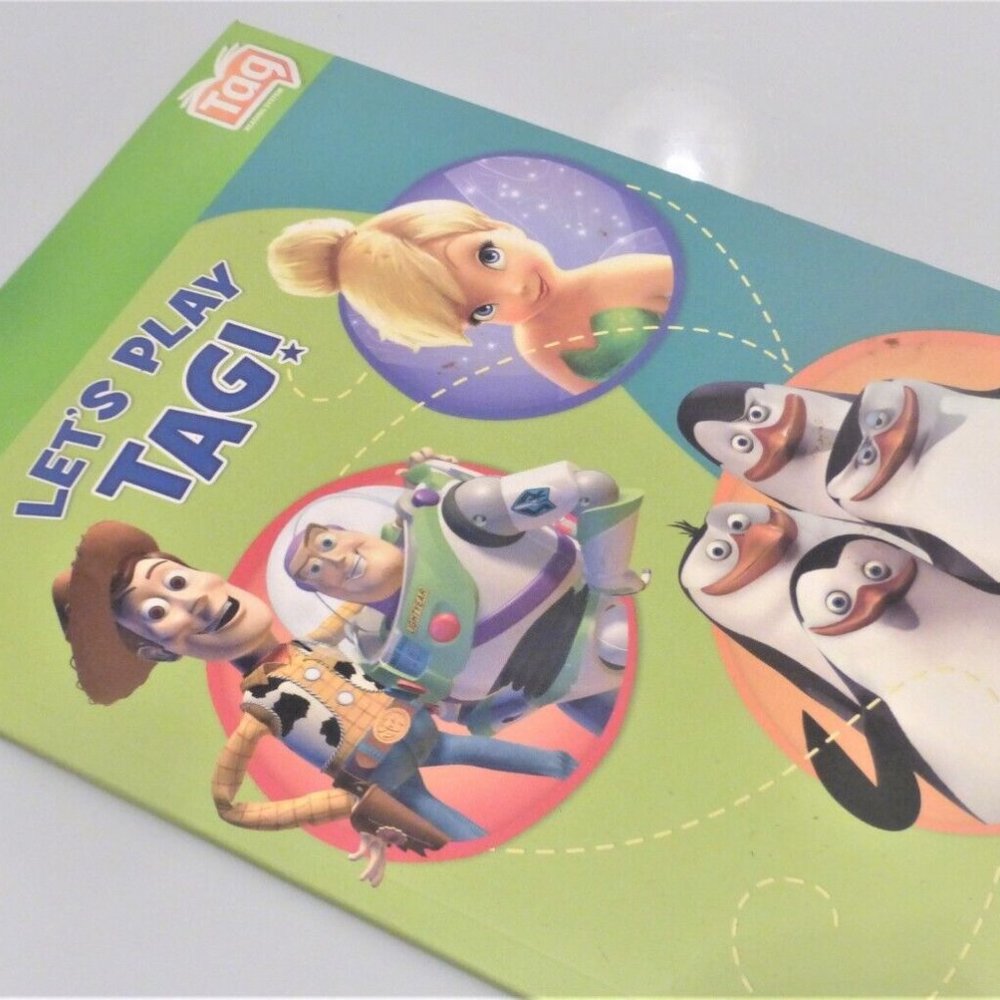Leap Frog LET'S PLAY TAG Book Leap Frog Reading System Disney Leapfrog Books Kid